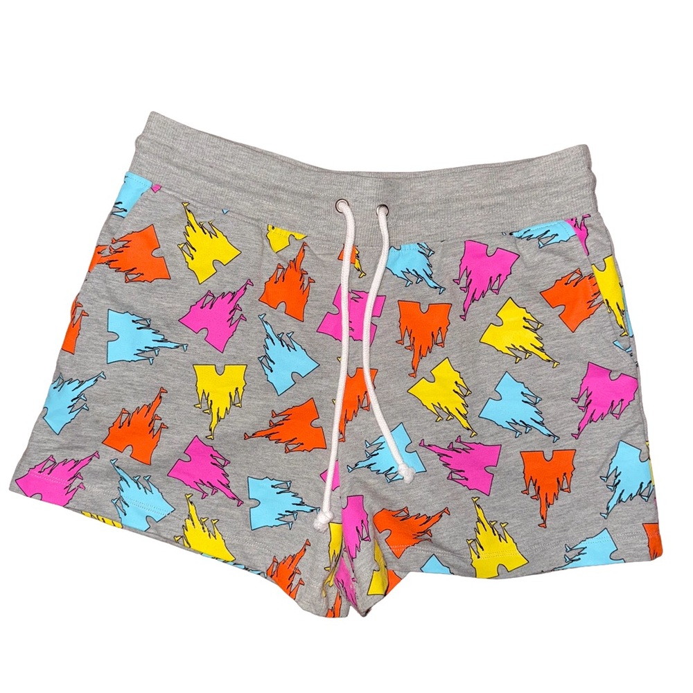 Walt‎ Disney World Cinderella Castle Lounge Shorts Kidcore Princess Pajama Parks